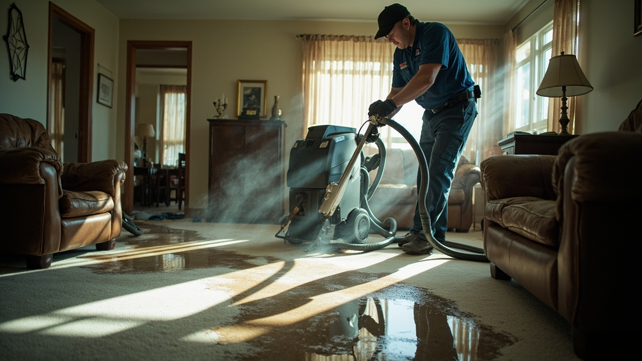 How Professional Wet Carpet Extraction Works