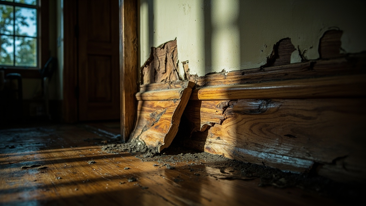 Why Cleveland Homes Develop Swollen Baseboards and Warped Trim