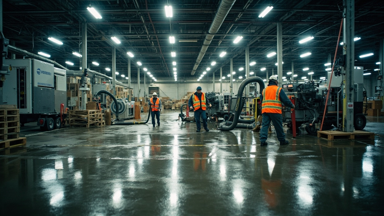 Warehouse Flood Restoration in Cleveland – Industrial-Grade Recovery That Keeps Your Operations Running
