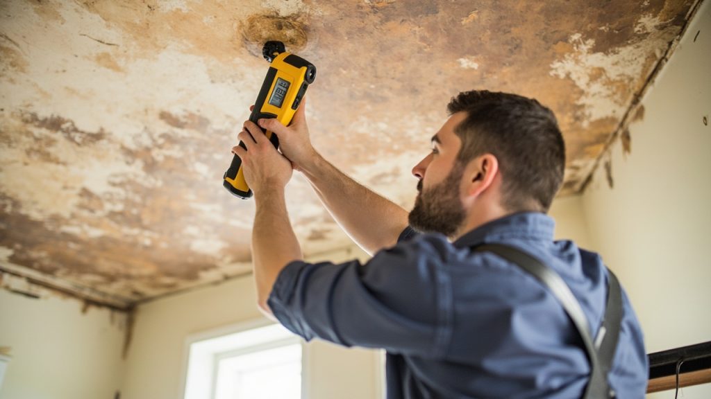 How to fix water damage stains before putting your