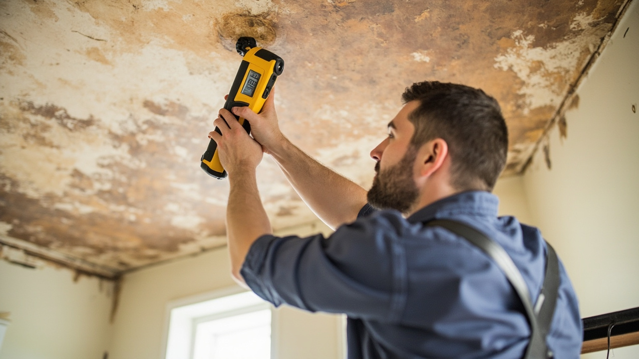 How to fix water damage stains before putting your Bedford Heights house on the market