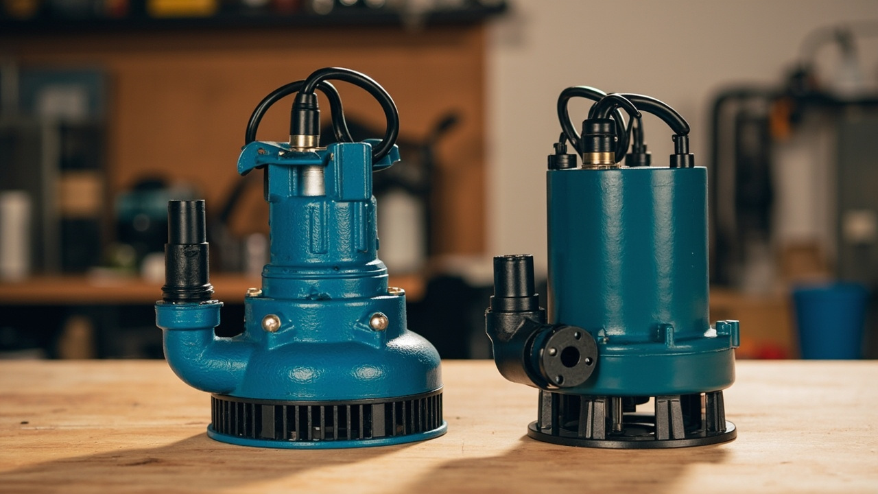 Should you choose a submersible or pedestal sump pump for your Maple Heights basement?
